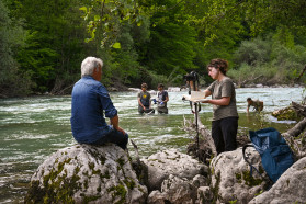 Besides collecting data, raising awareness and increasing public attention is a crucial part of the science week. More than 15 journalists joined the event, from Bosnia-Herzegovina and from around the world.